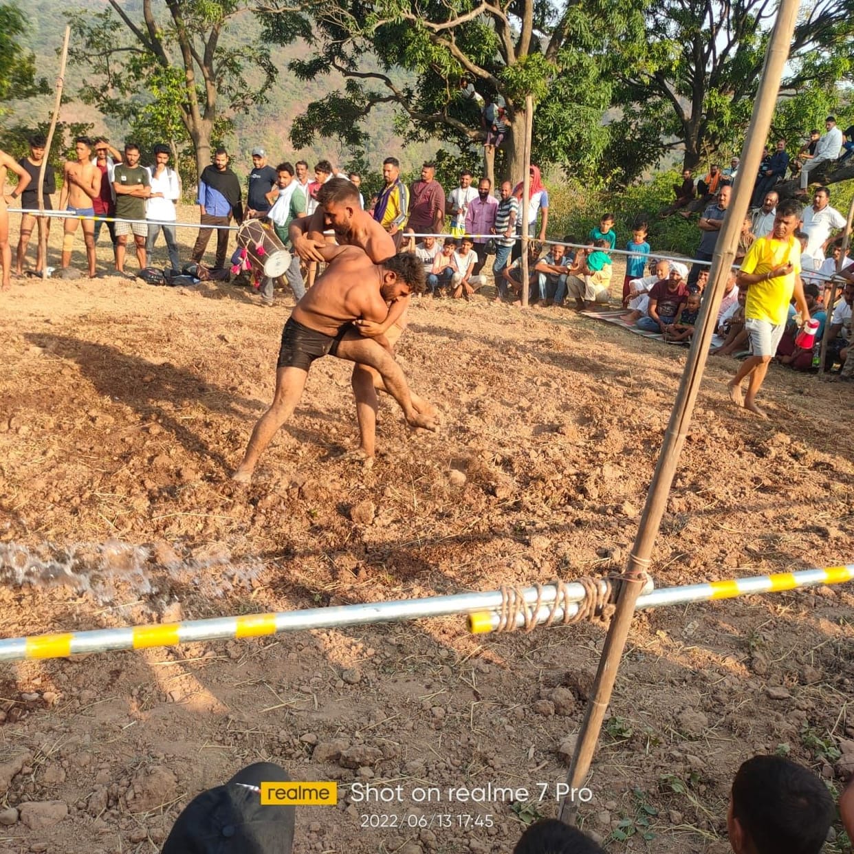 Rakesh Pehalwan won the riot by defeating Jalandhar's wrestler