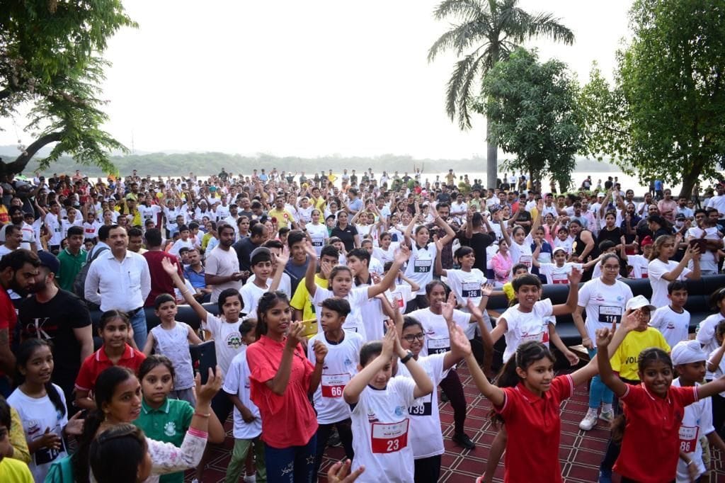 Marathon organized against drug addiction, 236 children took part