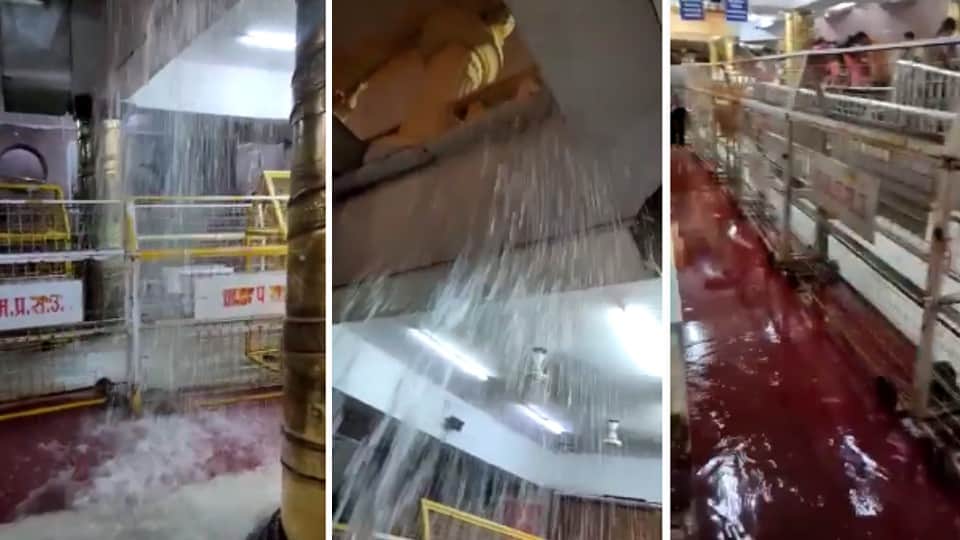 Pre Monsoon in MP: Rain water reaches Nandihall of Mahakal temple, 2 inches in Indore and 3 inches in Khandwa