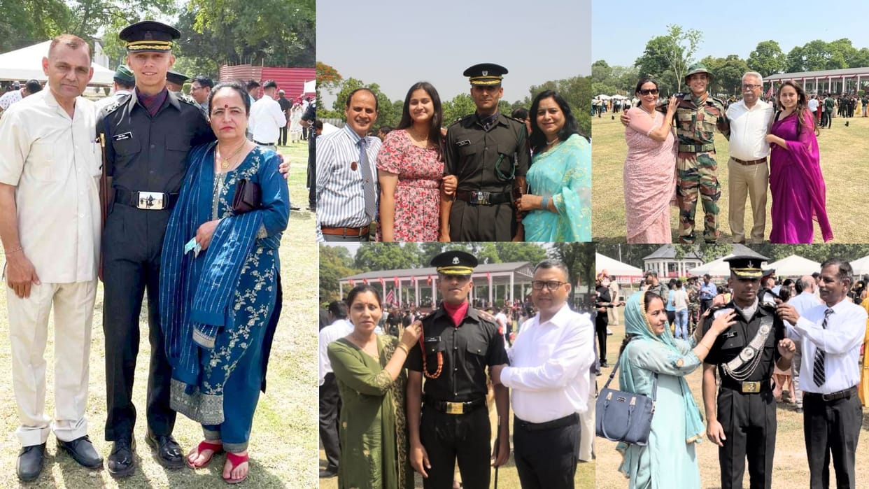IMA Passing Out Parade 2022 himachal pradesh young officers in Indian Army