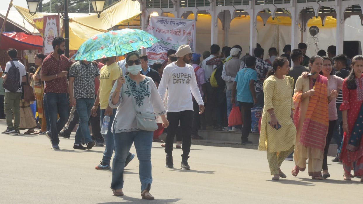 Himachal Weather Update dharamshala recorded 38 degree Celsius temperature after 27 years