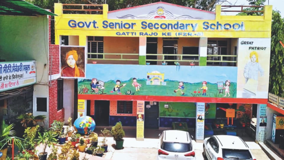 Government Senior Secondary School Rajoke in Firozpur is an example in itself