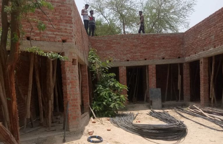 District Plan: Money received for a Panchayat building, that too incomplete