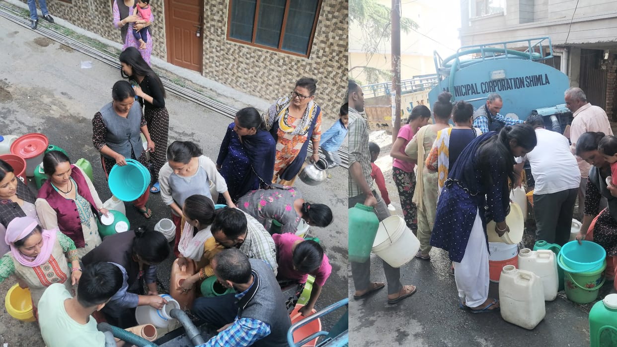 Water crisis is out of political discourse