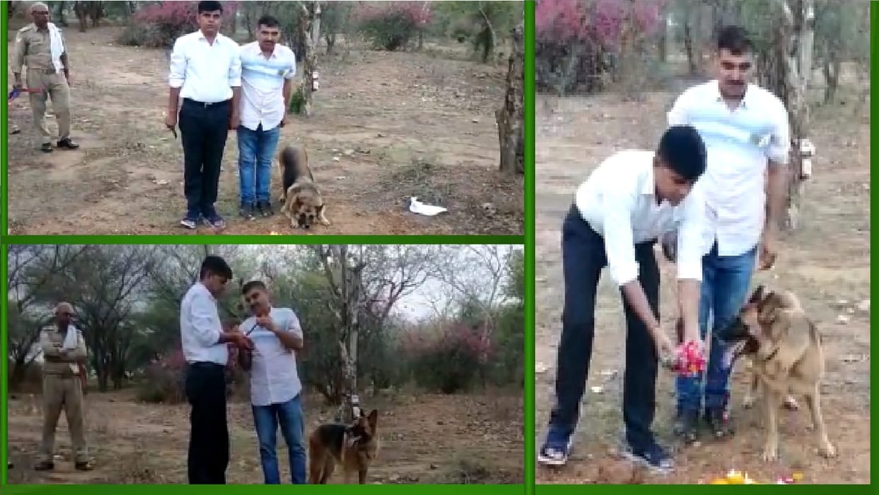 Thirteenth Rite of Sleuth Lucy by jhansi police