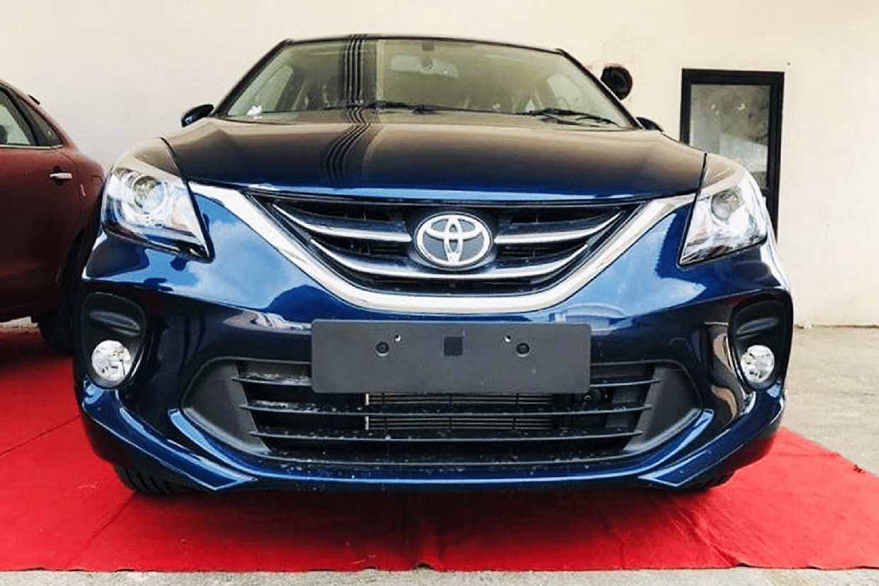 Toyota Hyryder SUV front fascia Leaked online before official global debut in India