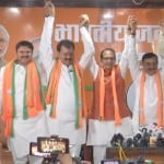 भाजपा में बसपा, सपा और निर्दलीय तीन विधायक शामिल हुए