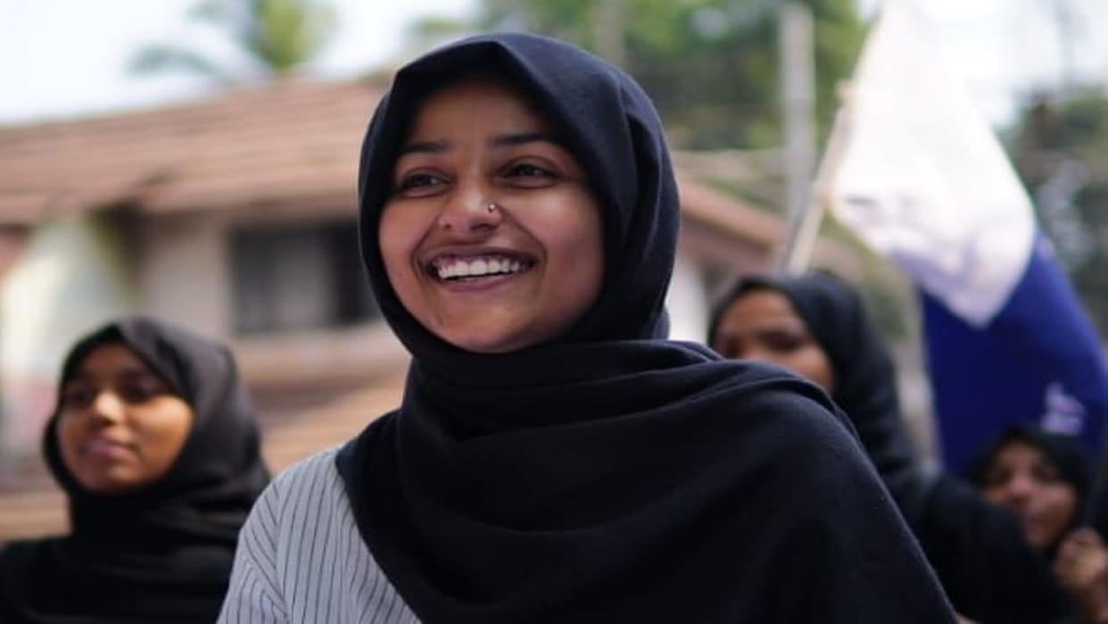 JNU student Afreen Fatima daughter of Prayagraj violence mastermind Md Javed Pump trending on social media