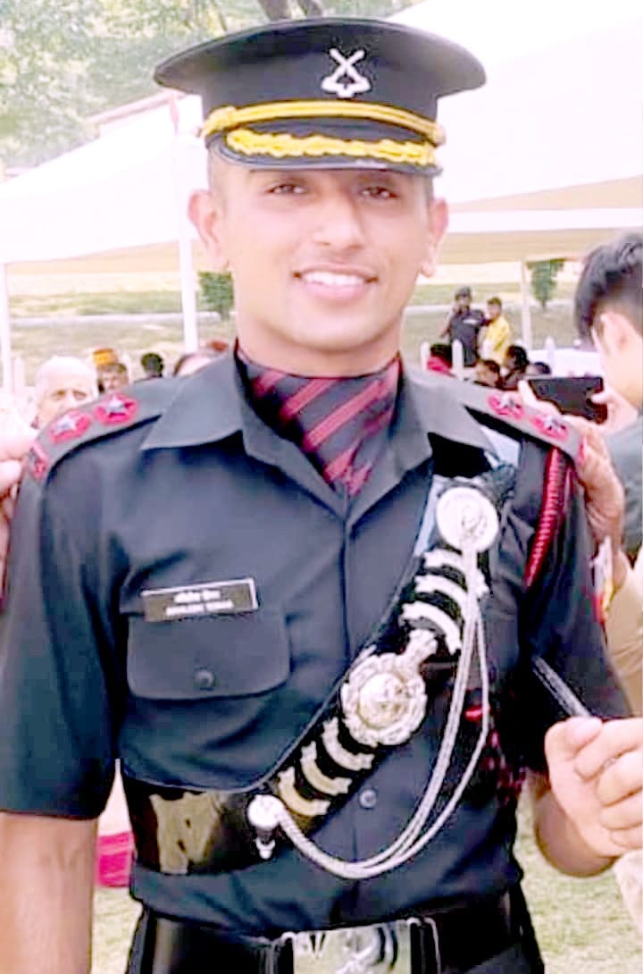 Gurukul student akhilesh became lieutenant , Kurukshetra