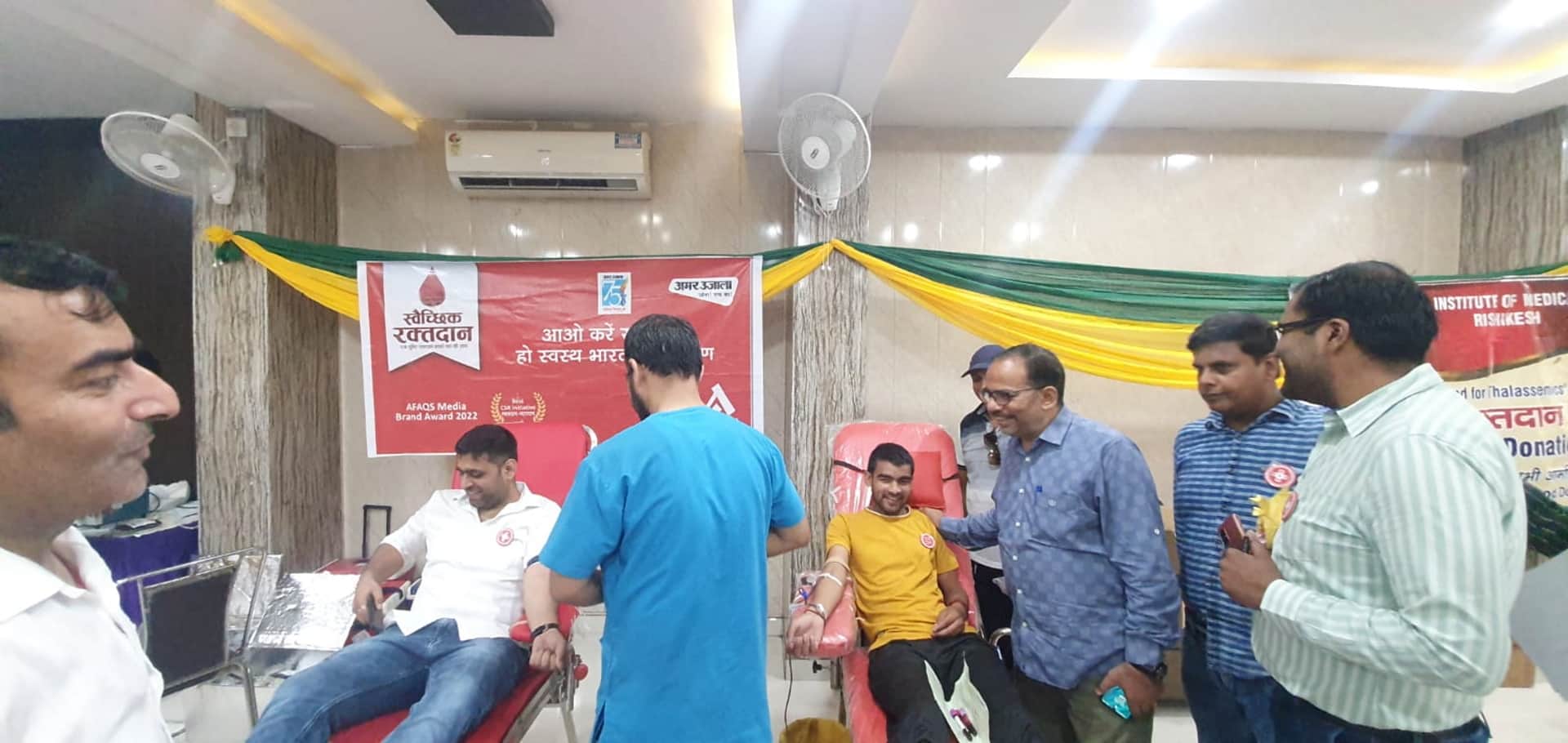 World Blood Donor Day: Unique initiative of Amar Ujala Foundation, enthusiasm for blood donation across the state, See Photos