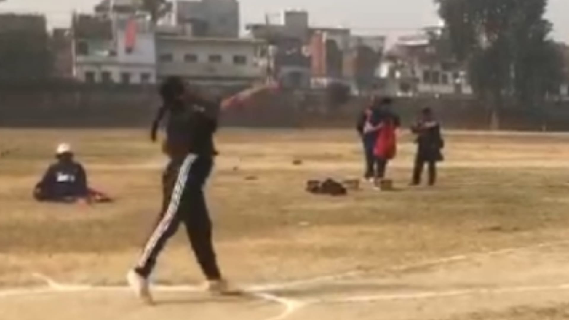 chandrakanta chanana wins silver medal in hammer throw comptition.