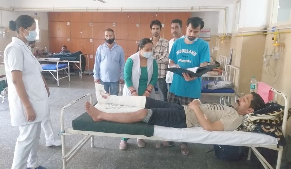 Trolley overturns in NHPC tunnel in Shilagarh, three workers injured