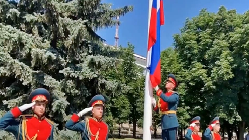 Russian Army celebrated Russia Day in occupied territory in Ukraine war intensifies in Severodonetsk
