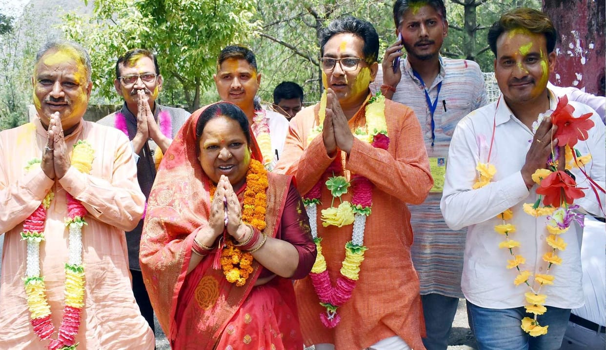 BJP's glory on the post of Gopeshwar Municipality President