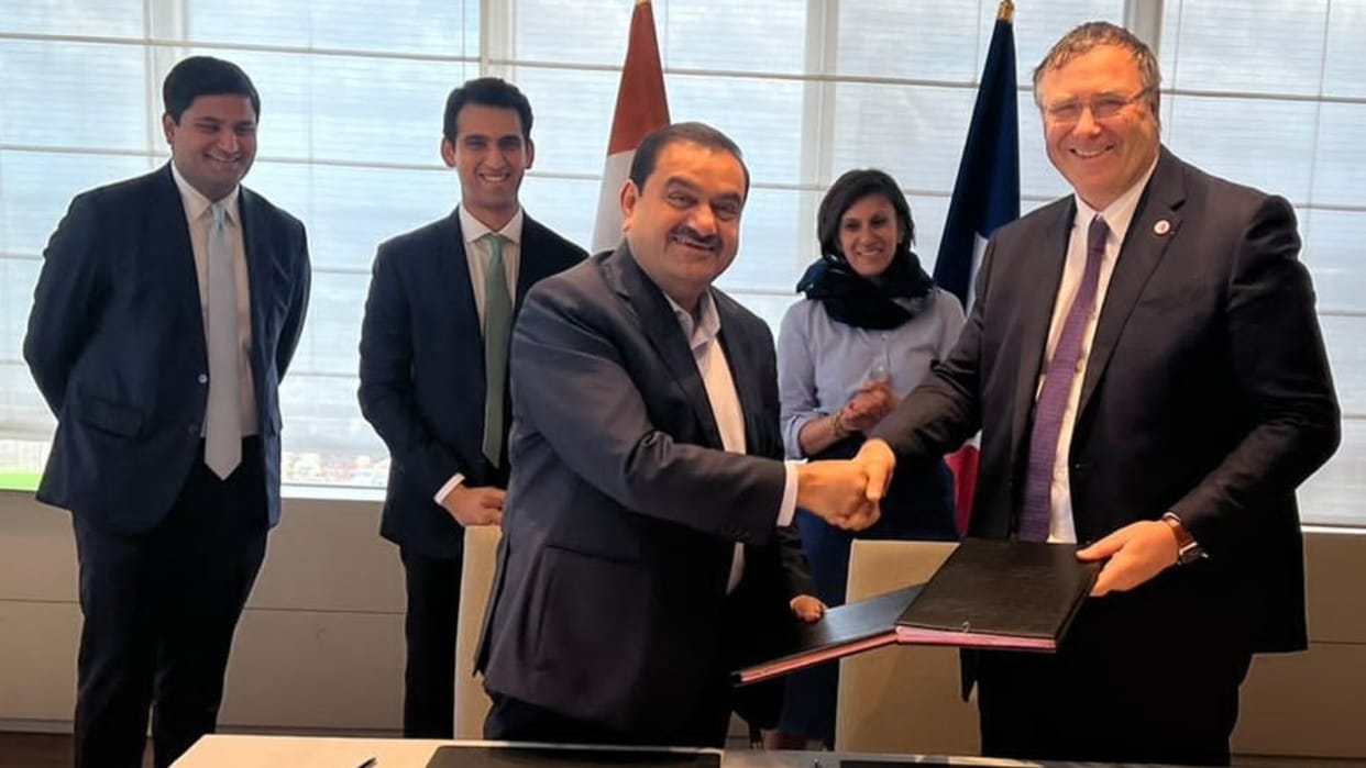 Gautam Adani invest 50 bn usd with TotalEnergies to jointly create worlds largest green hydrogen ecosystem