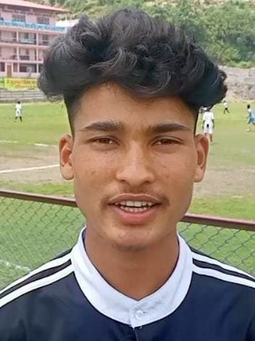 Hemraj Footballar of Munsyari