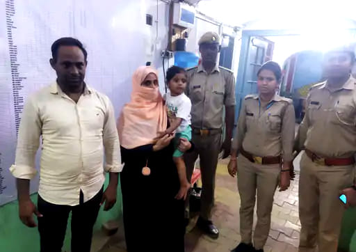 Missing girl reunited with her parents