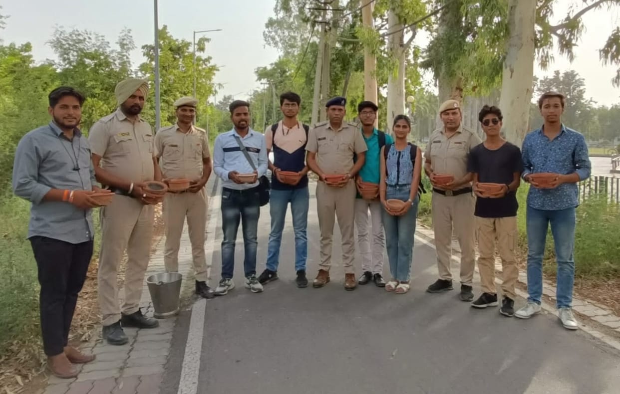 'Beak Bhar Water' campaign is saving the lives of birds, Kurukshetra