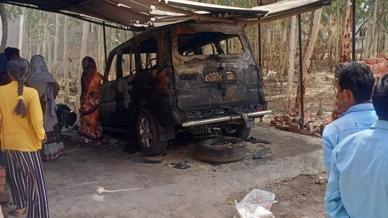 Attack on Pradhan's home in Lalganj raebareli.