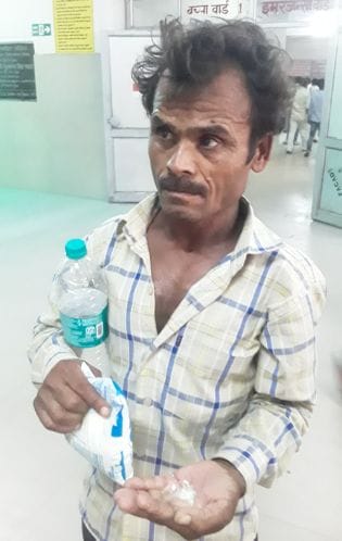 lohiya hospital,farrukhabad news,milk