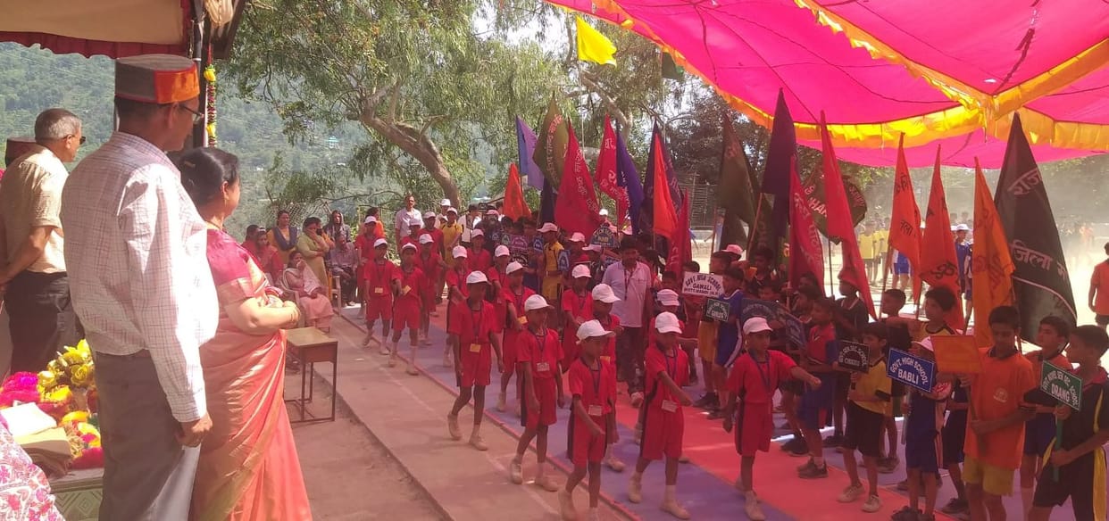 All round best award to Thaltukhod school of Chauhar Ghati
