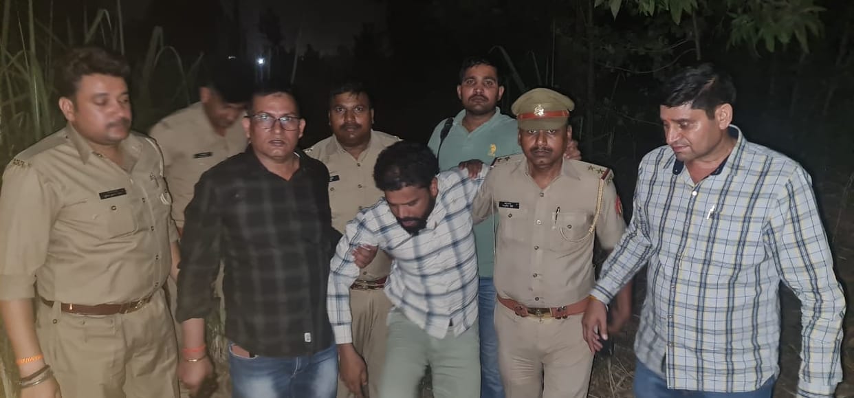 Police caught three miscreants after encounter, two injured