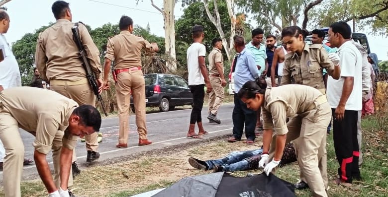 Mother dies after being hit by tanker, son serious