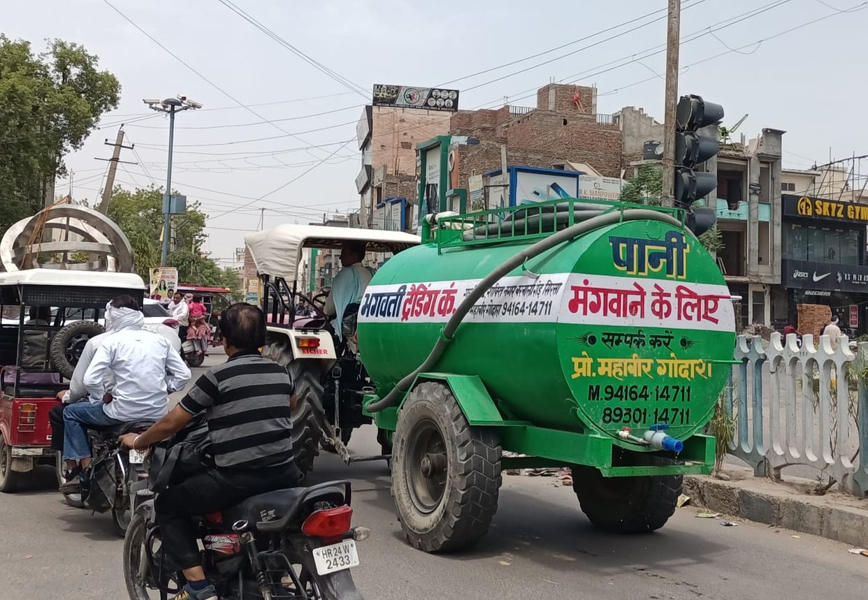 Electricity of Chattargarh Patti water house interrupted, no drinking water supply