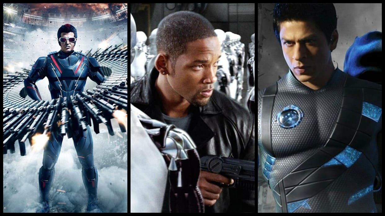Google Chatbot lamda: Hollywood and Bollywood Movies like Terminator I, Robot Rajnikanths robot ra one Which shows that machines dominate human skills