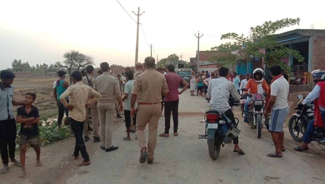Scooty riding old man was crushed to death by the truck