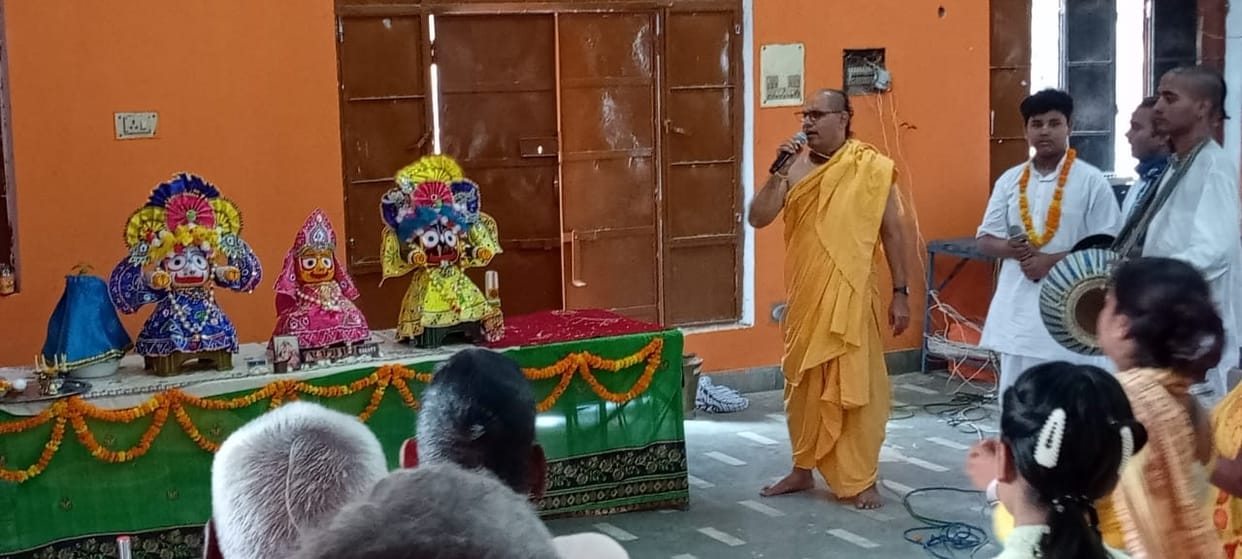Jalabhishek of Lord Jagannath with pomp
