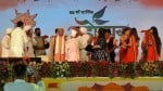 मुजफ्फरनगर : खतौली में आयोजित धर्मसभा में पहुंचे राष्ट्रीय स्वयंसेवक संघ के प्रमुख मोहन भागवत क?