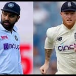 रोहित शर्मा और बेन स्टोक्स