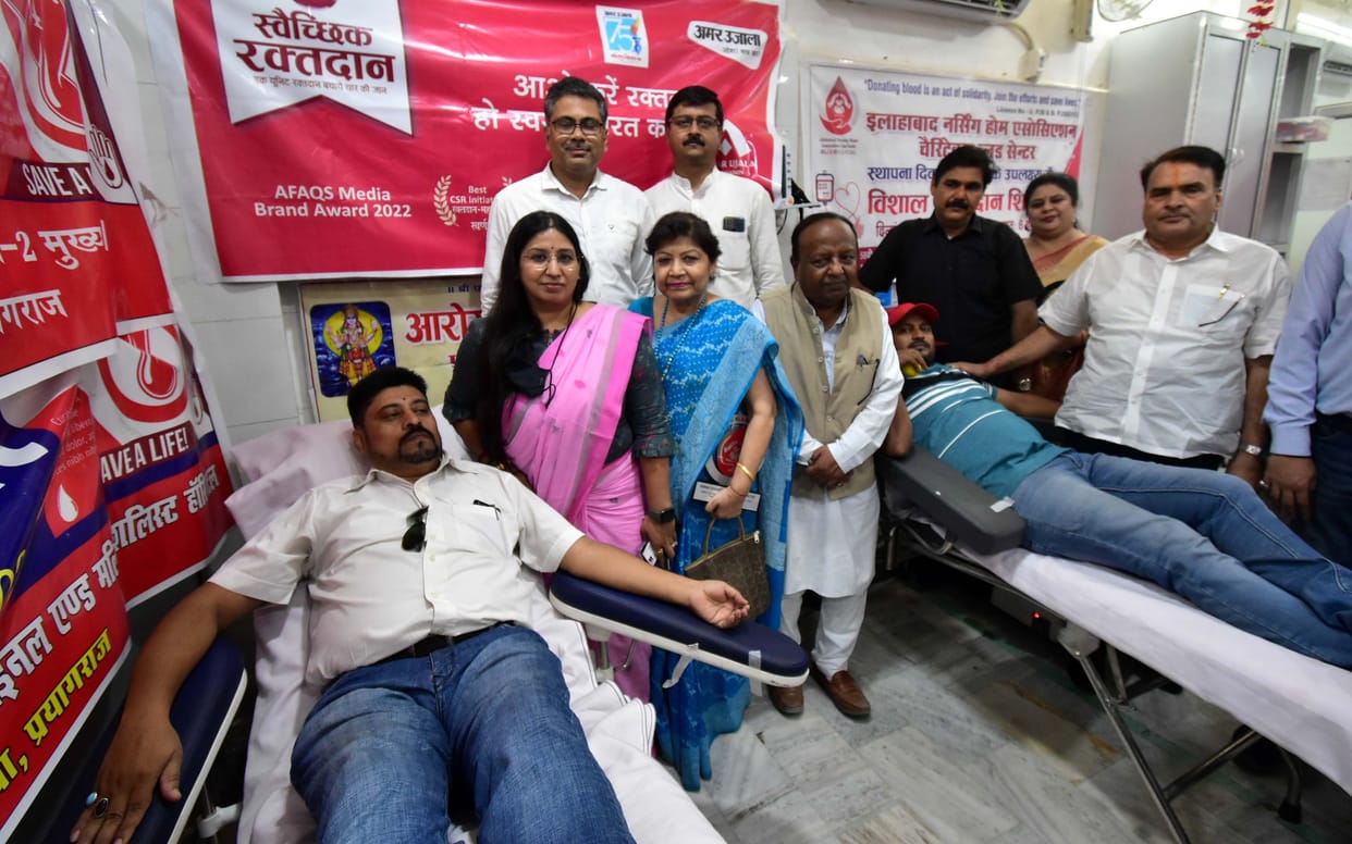 309 became great donors by donating blood, centurion also came, youth dominated