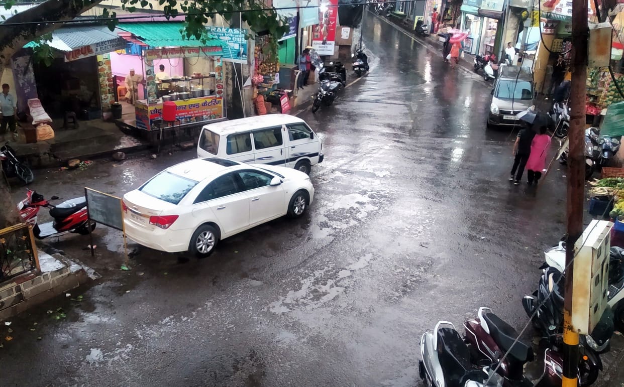 Heavy Rain at Bageshwar