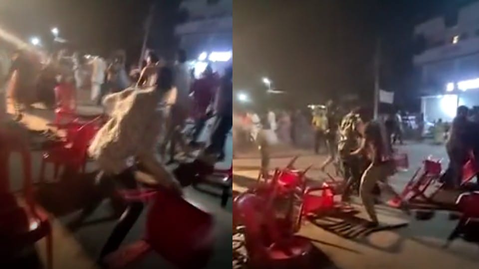 Chhatarpur: Chairs were thrashed by gharaatis and baraatis, the whole procession including the groom was beaten up