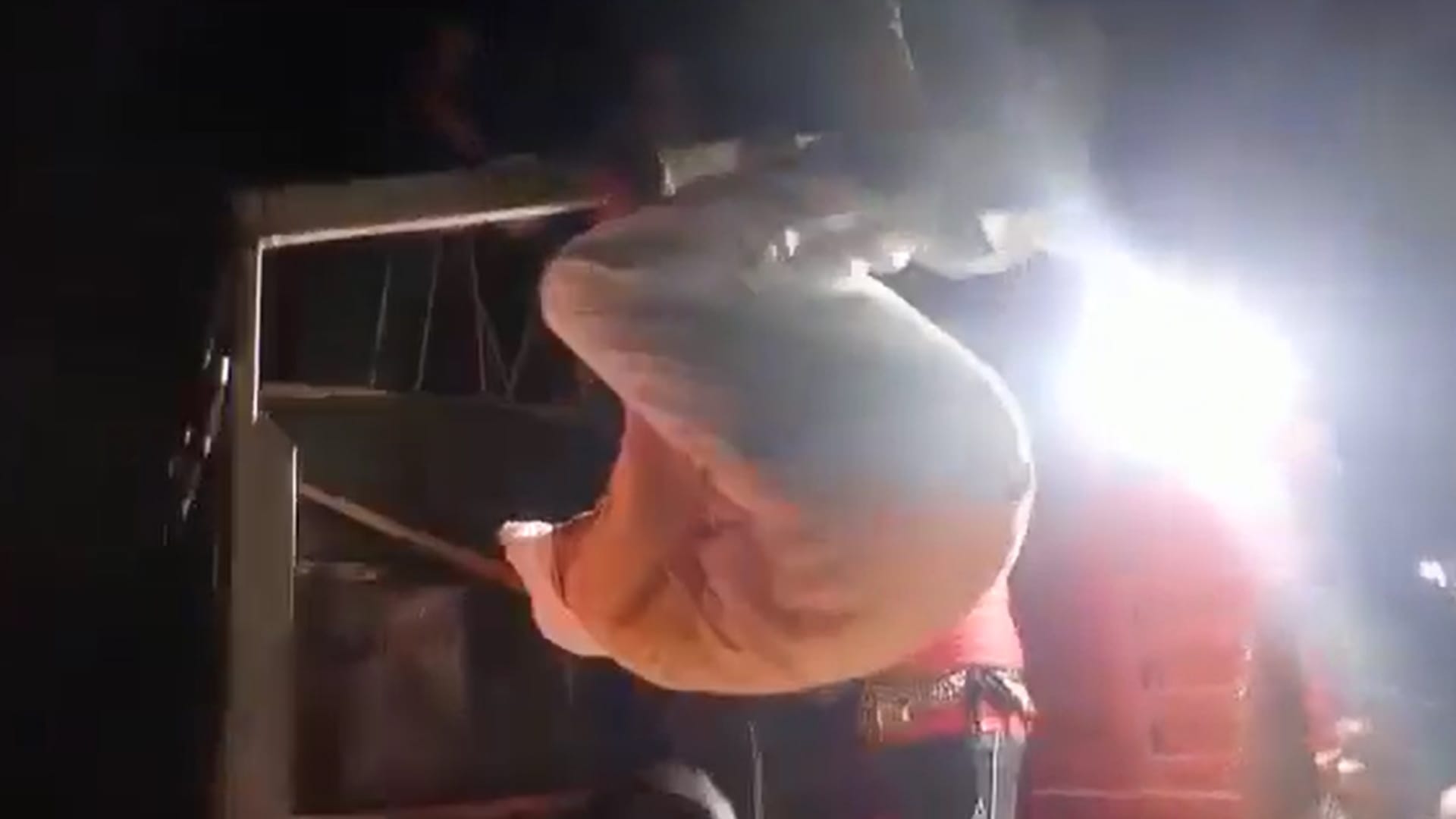 death in accident during dancing in orchestra