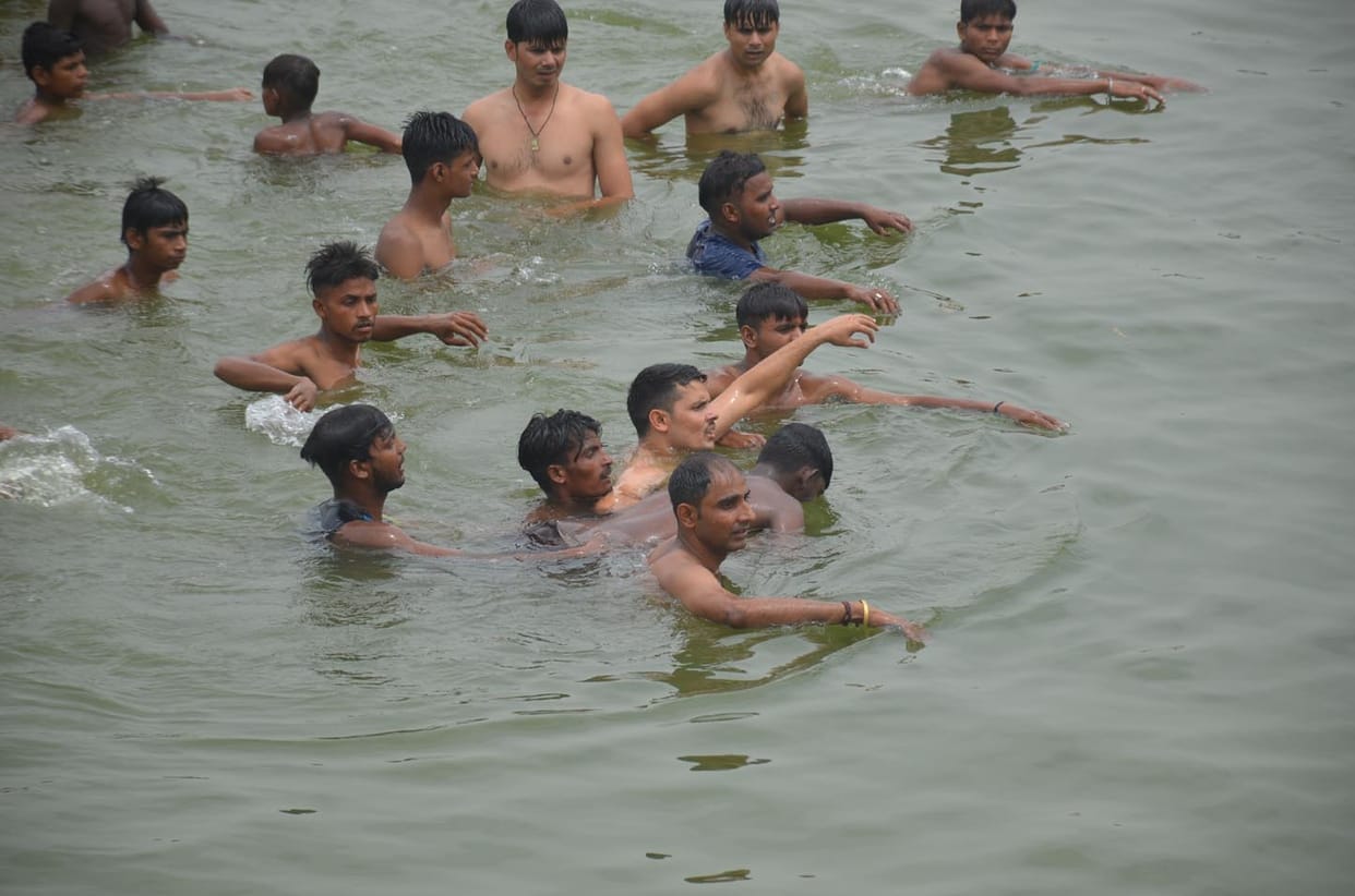 Saharanpur youth dies while bathing in Ganga
