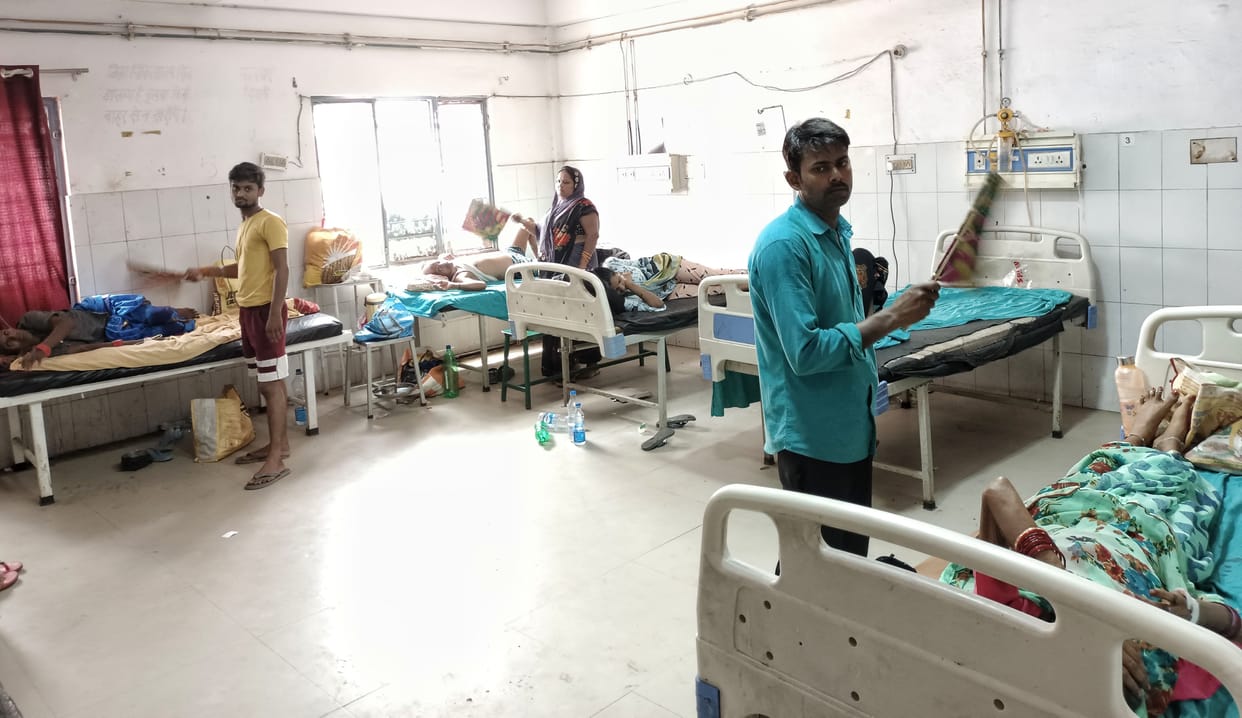 electric cut in district hospital