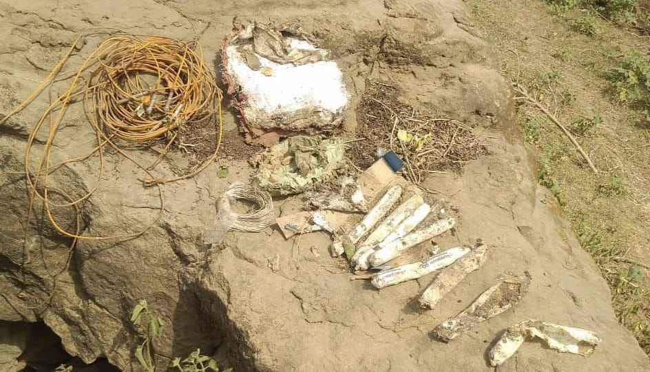 jammu Explosives found: Explosive gelatin sticks recovered from bus at Jhajjar Kotli in Jammu