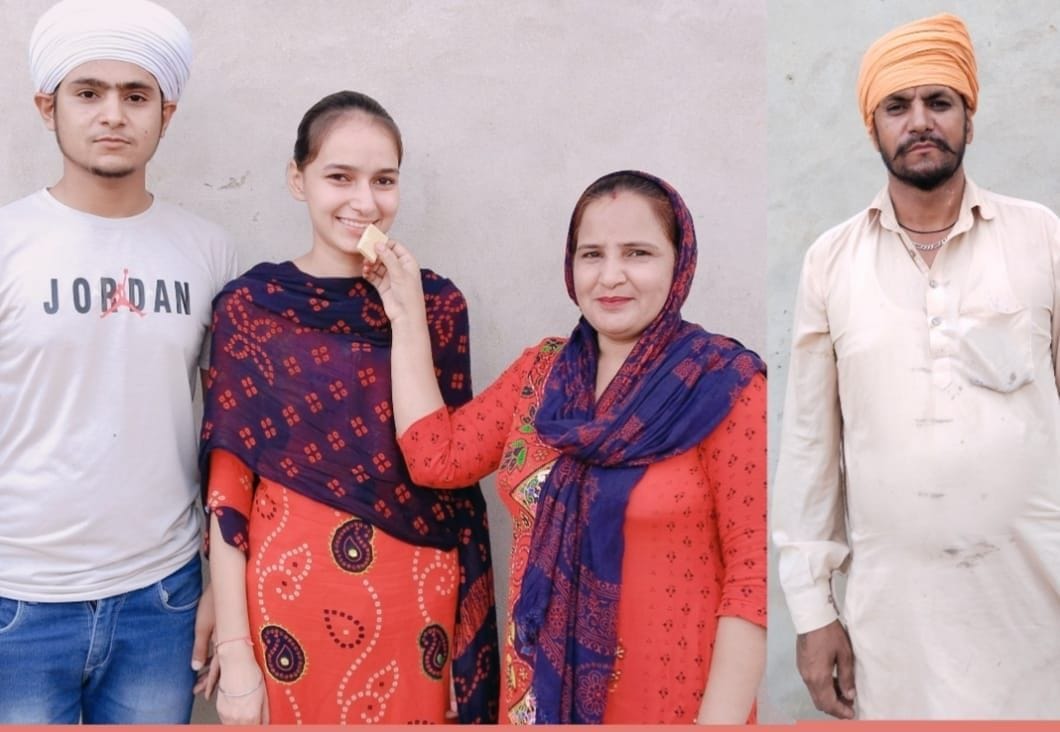 The story of the toppers is in his own words: Wages in the field with father, Sharmila became district topper after studying for three hours