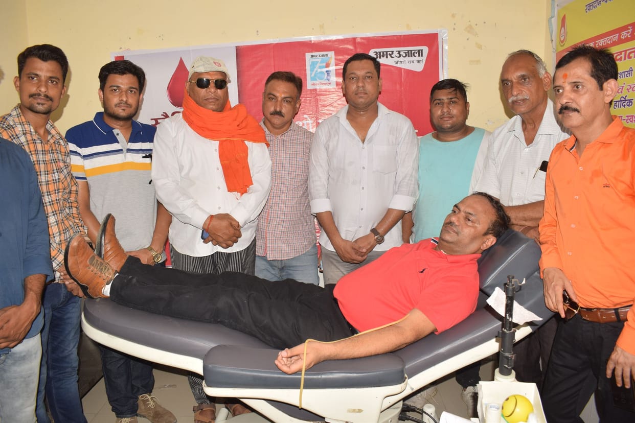 56 Mahadanis donated blood to save the lives of others
