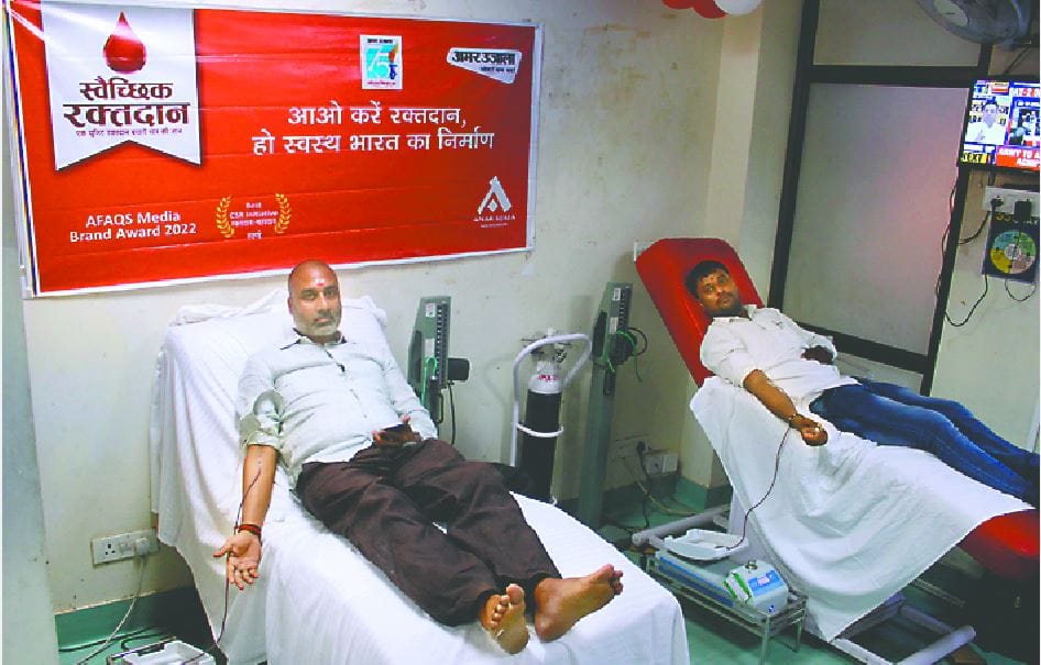Noida: You can donate blood on the second day after getting vaccinated