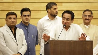 MP News: Kamal Nath said- BJP leaders lost balance due to Congress announcements, cursing me