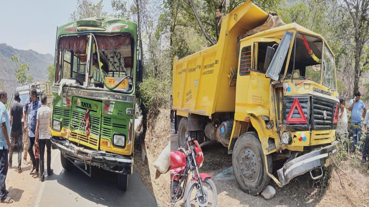 Two killed in road accidents in Mandi, 12 passengers injured in private bus-tipper collision in Ladbhadol