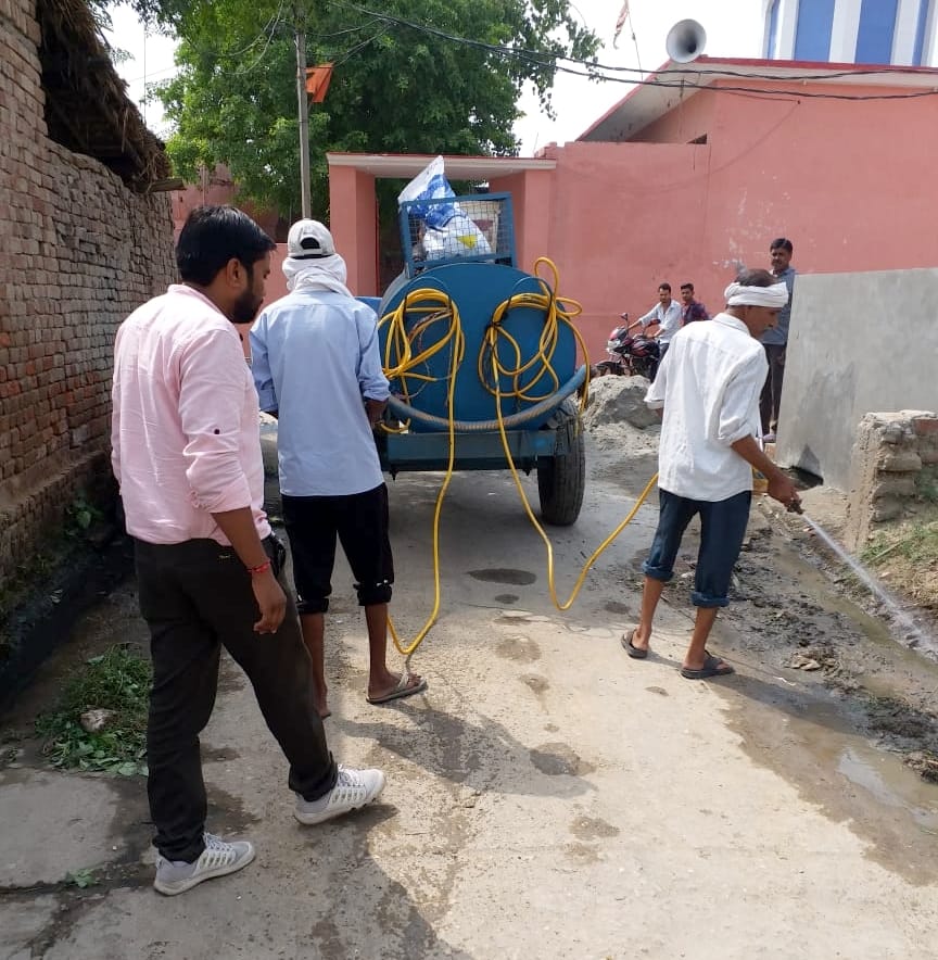 Where three people died of diarrhea, there is no potable water