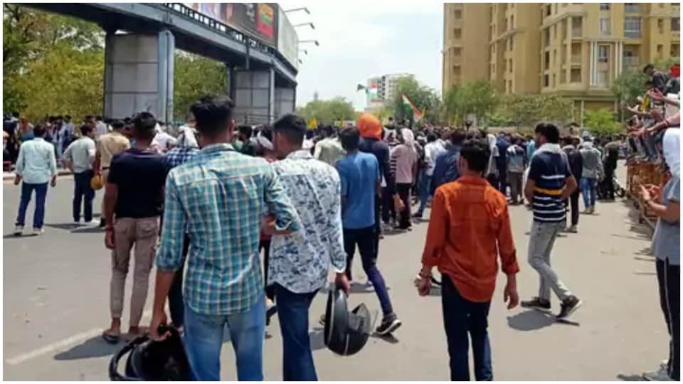 Agnipath Scheme Protest in four districts of Rajasthan Jaipur Sikar Jodhpur Ajmer RLP