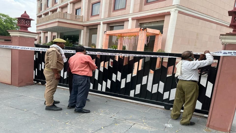 ADA seals Anwar Ansari Hotel Green View in agra