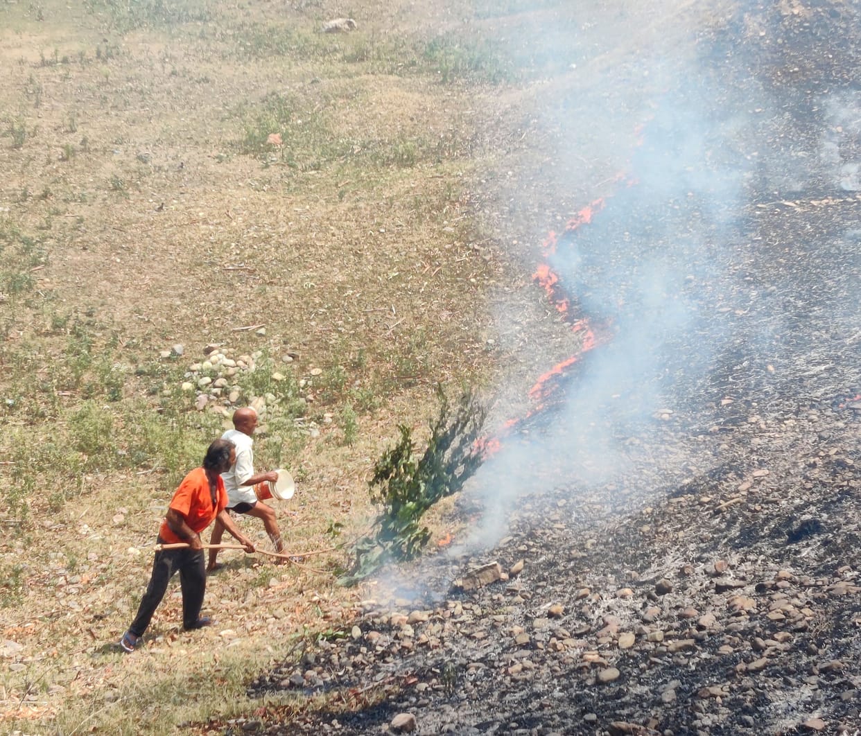 ire broke out in the white willow forest of Khairiyan