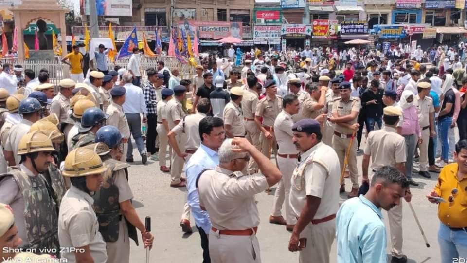 Youth protest against Agnipath scheme in Rewari of Haryana